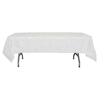 Rectangle & Round Tablecloths Pack of 12  – 54" x 108" and 84" Round – High Opacity – Available in 8 Colors