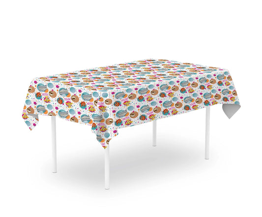 Yiddish Chanukah Partyware Collection – אַ פרייליכן חנוכה Plates, Cups, Napkins & Cake Stand | Festive Tableware for Holiday Celebrations