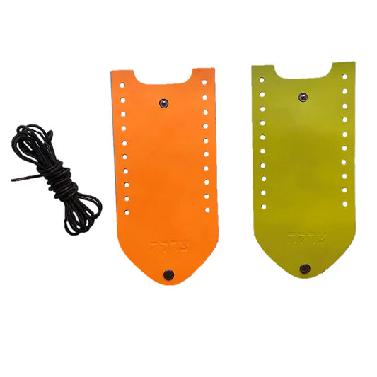 Leather Tzedoka Pouch - Jewish Depot