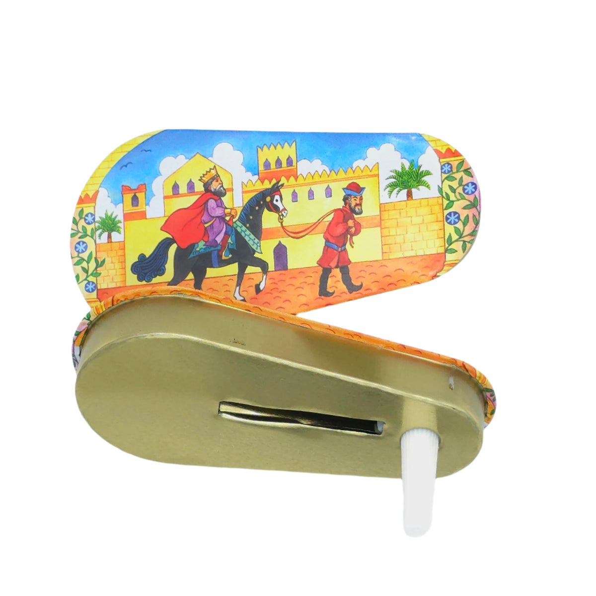 Gragger Science Metal Gragger with Full Color Picture – Pack of 50 – Jewish Depot