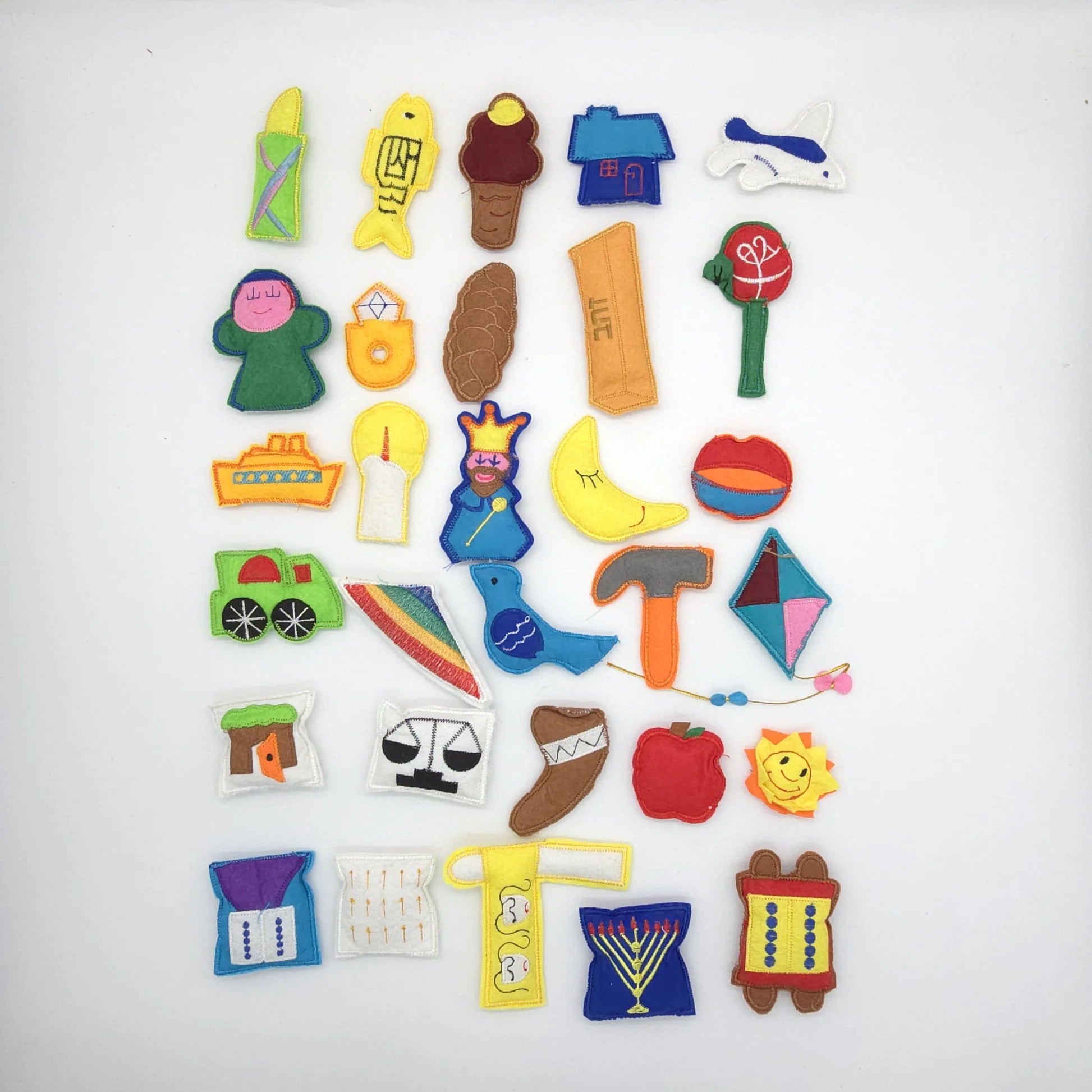 Aleph Bet Wall Hanging - Jewish Depot
