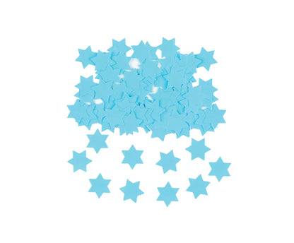 Star of David Foil Confetti – Gold, Silver, Blue & Colorful
