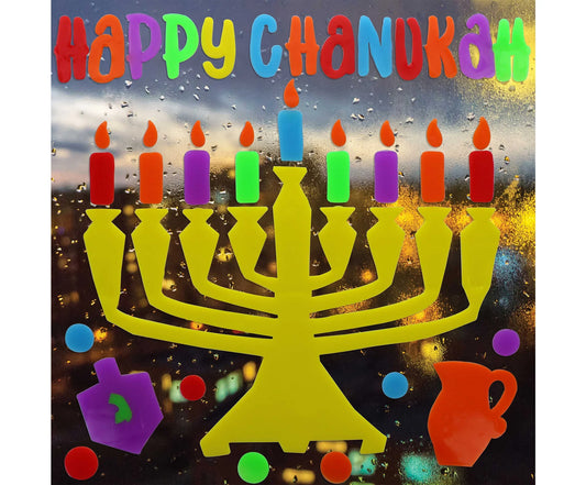 Chanukah Window Gels - Available in 2 Designs