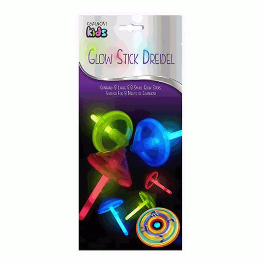 Glow Stick Dreidel Pack – 16-Piece Chanukah Glow Sticks for Kids | Safe, Non-Toxic Holiday Fun